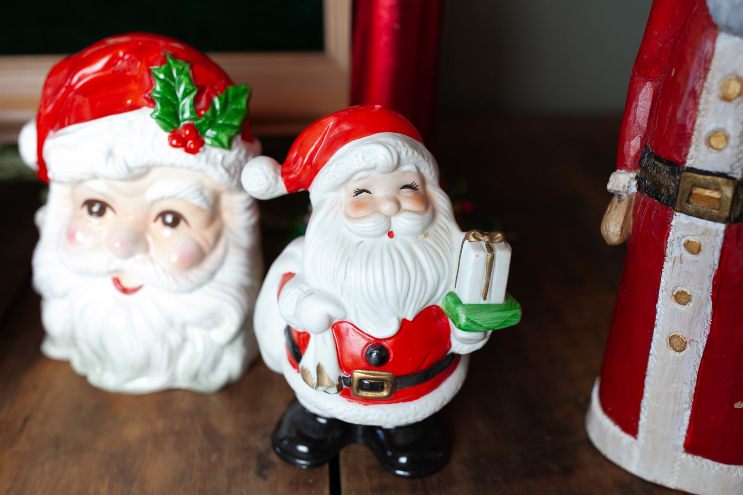Vintage Santa Bank- Santa Claus