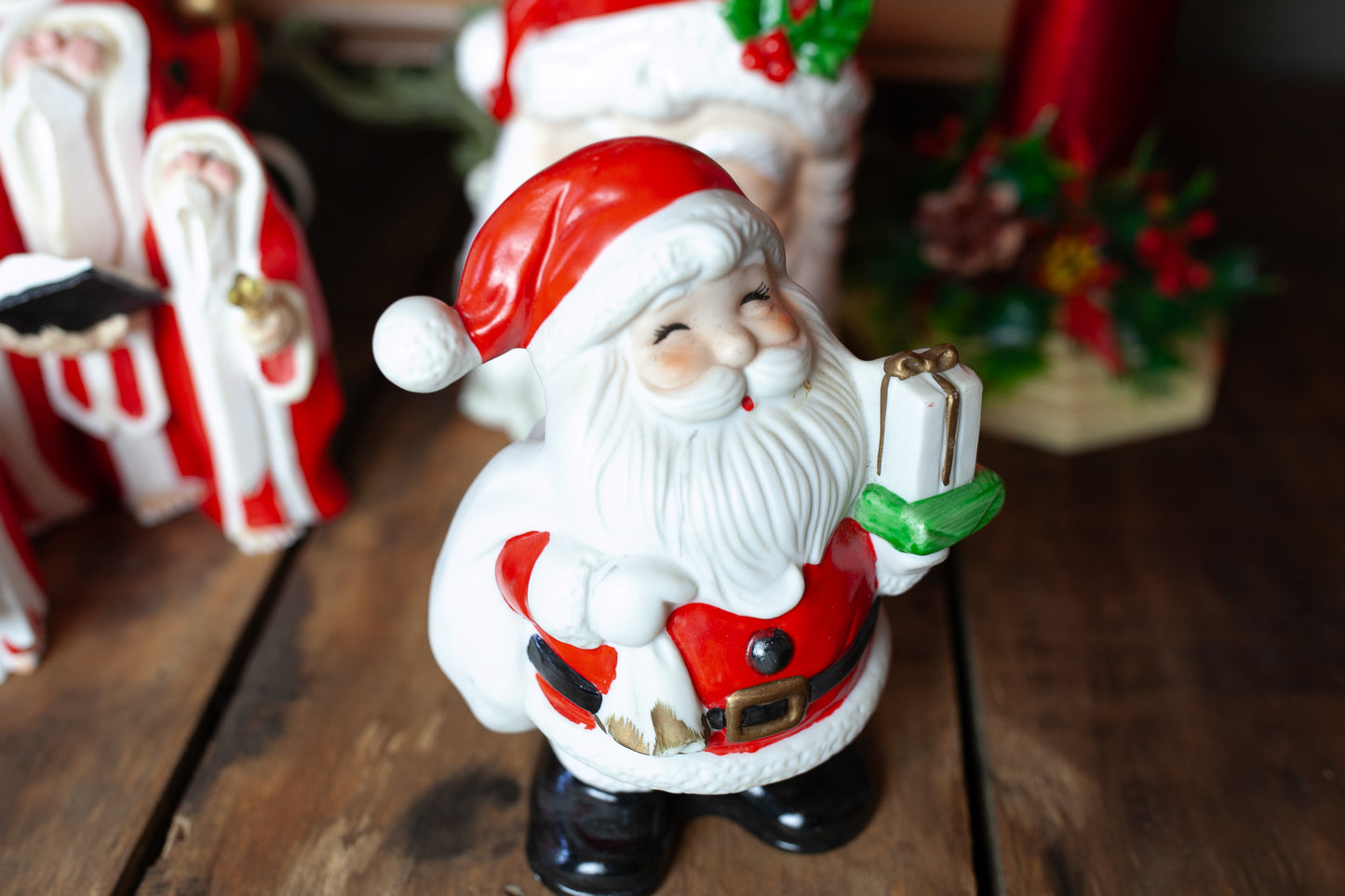 Vintage Santa Bank- Santa Claus