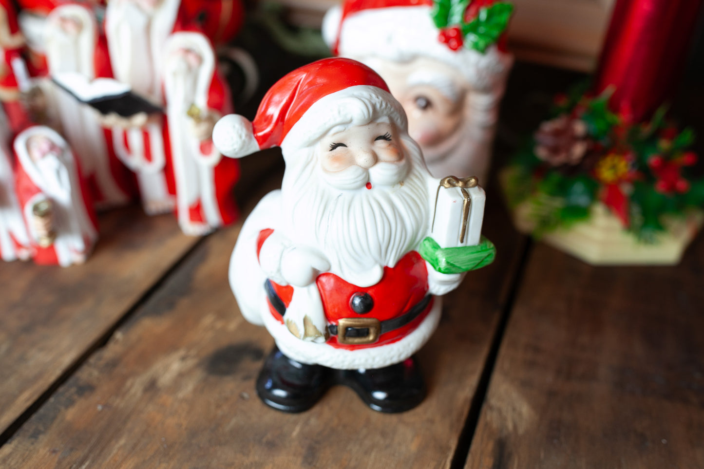 Vintage Santa Bank- Santa Claus