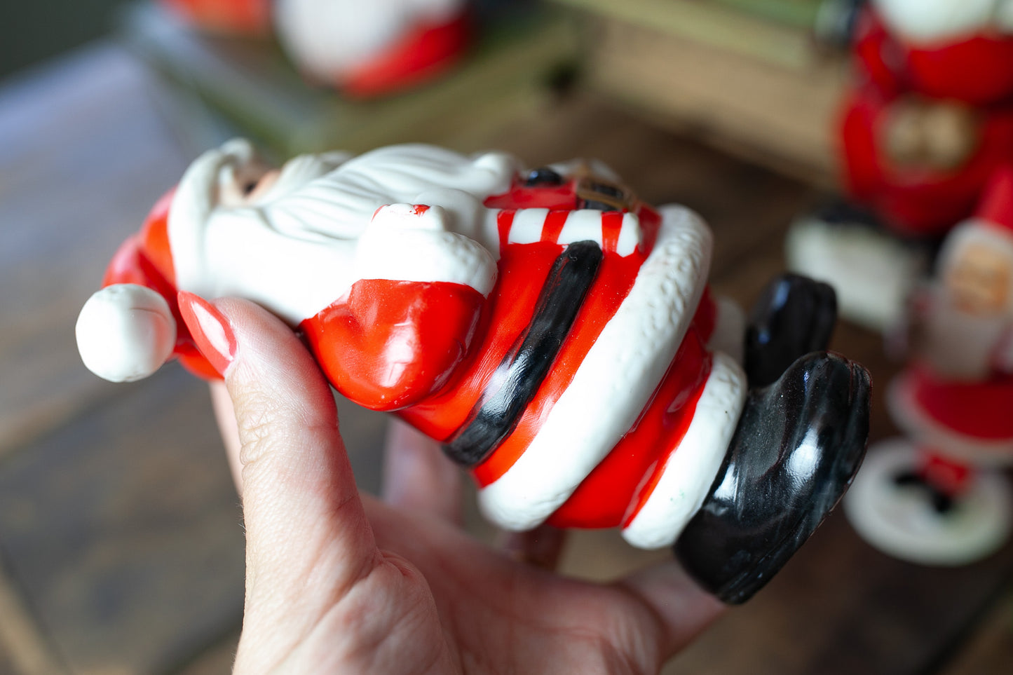 Vintage Santa Bank- Santa Claus
