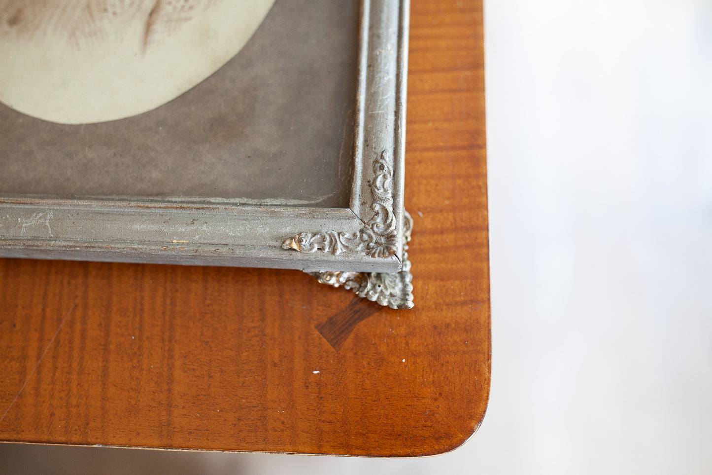 Antique Portrait Framed- Framed Lady Portrait