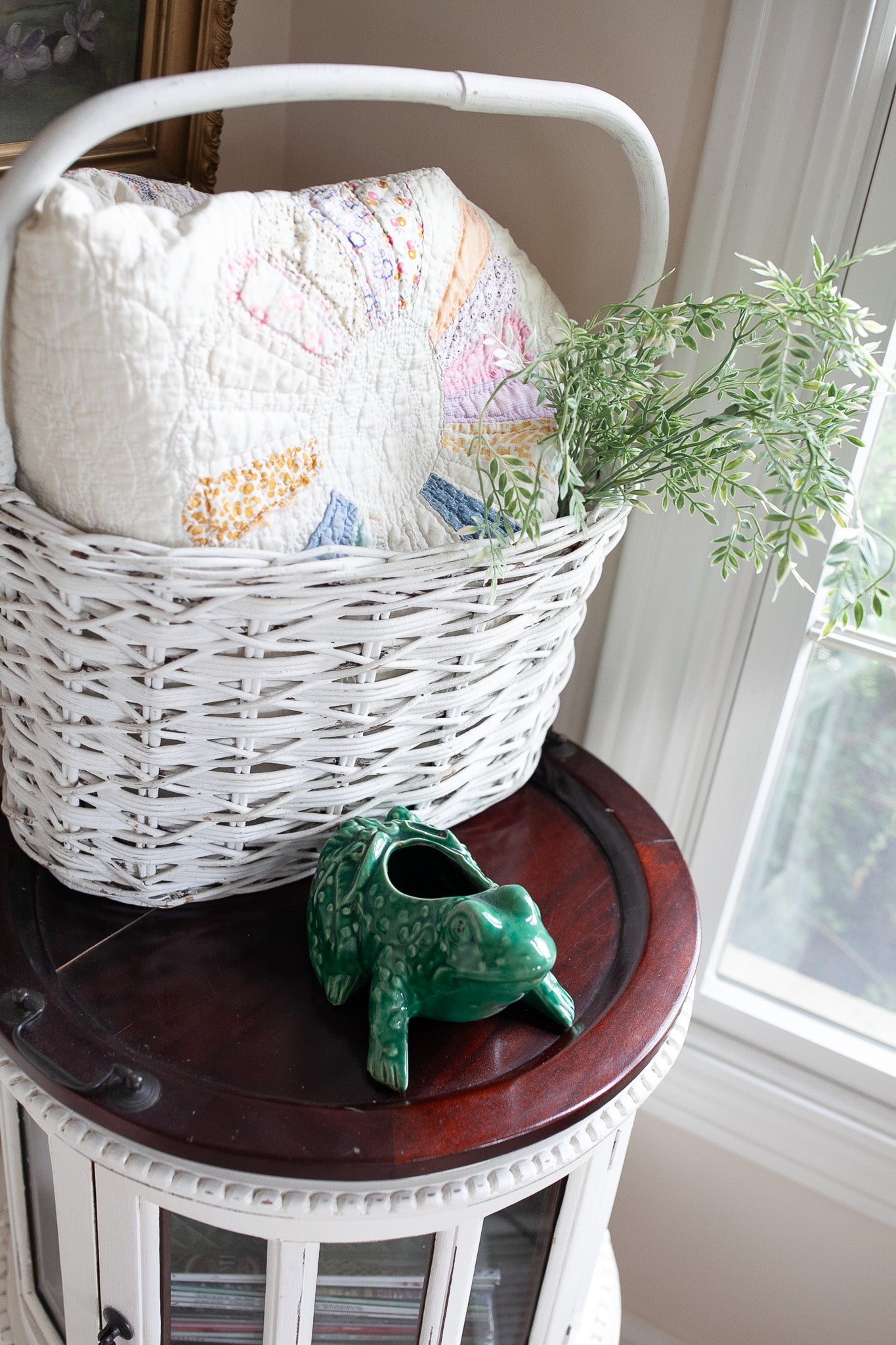 Vintage Mccoy Frog Planter