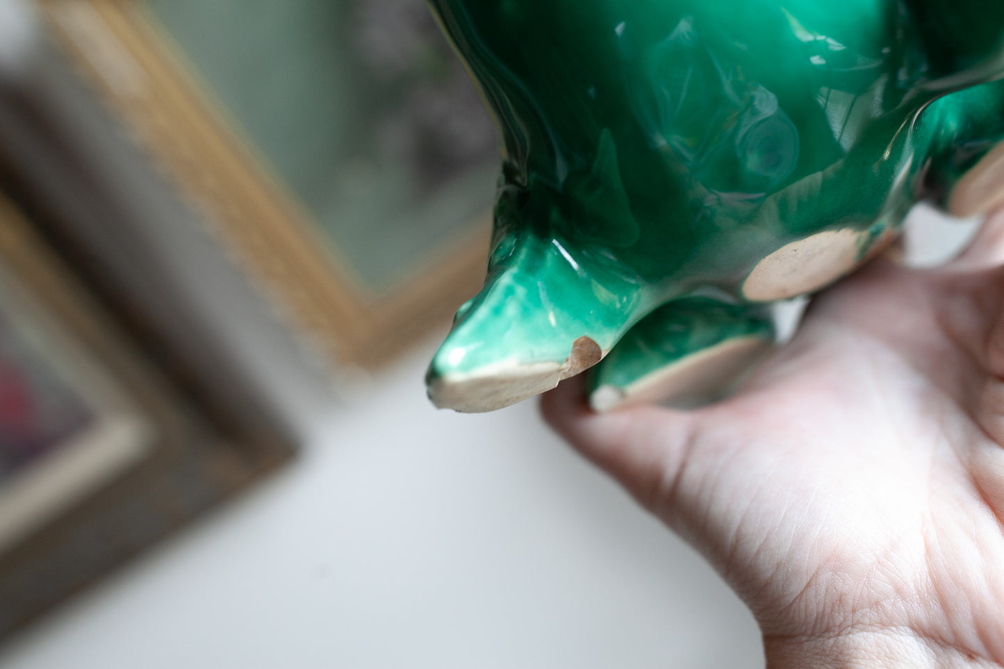 Vintage Mccoy Frog Planter