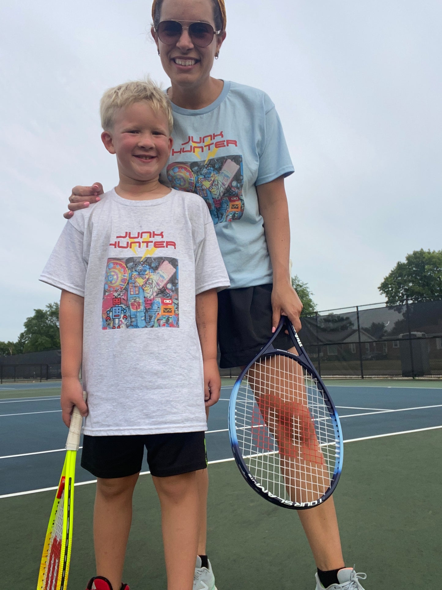 Vintage Kids Shirt - Junk Hunter- Vintage Robot- Robot Kids Shirt- Kids Heavy Cotton™ Tee