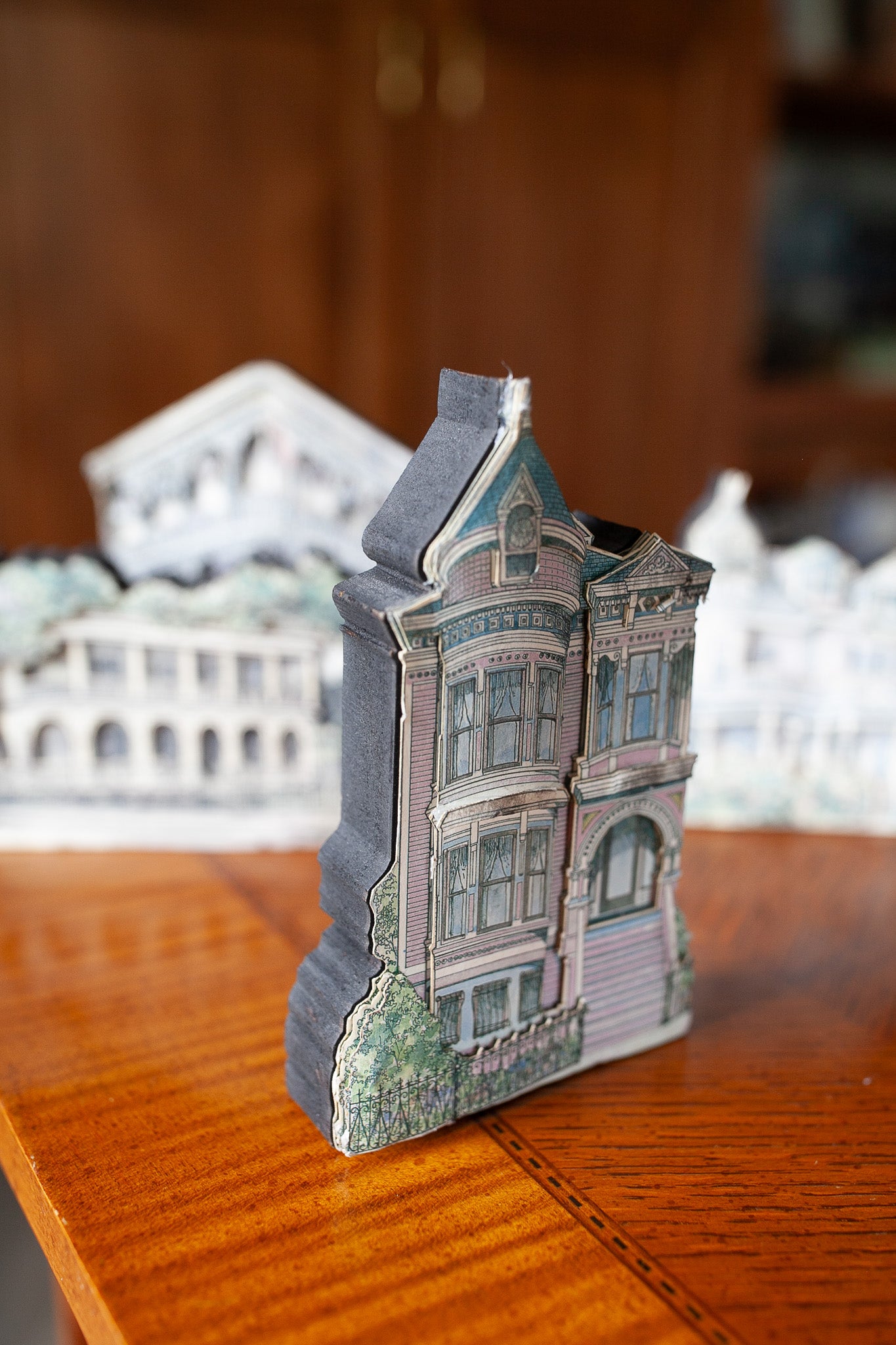 3D House - Vintage House P Gullet 1994 Painted Lady
