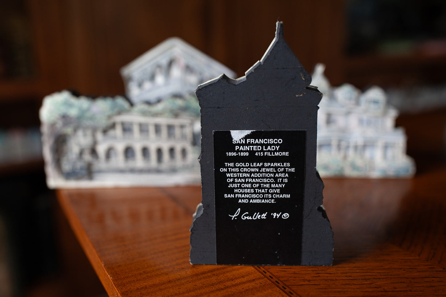 3D House - Vintage House P Gullet 1994 Painted Lady
