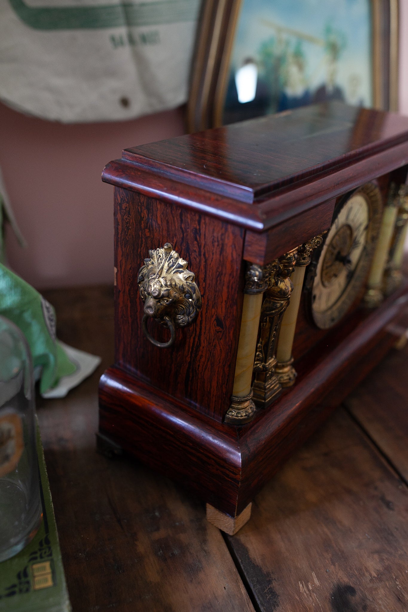 Antique Clock - Not Working Mantle Clock