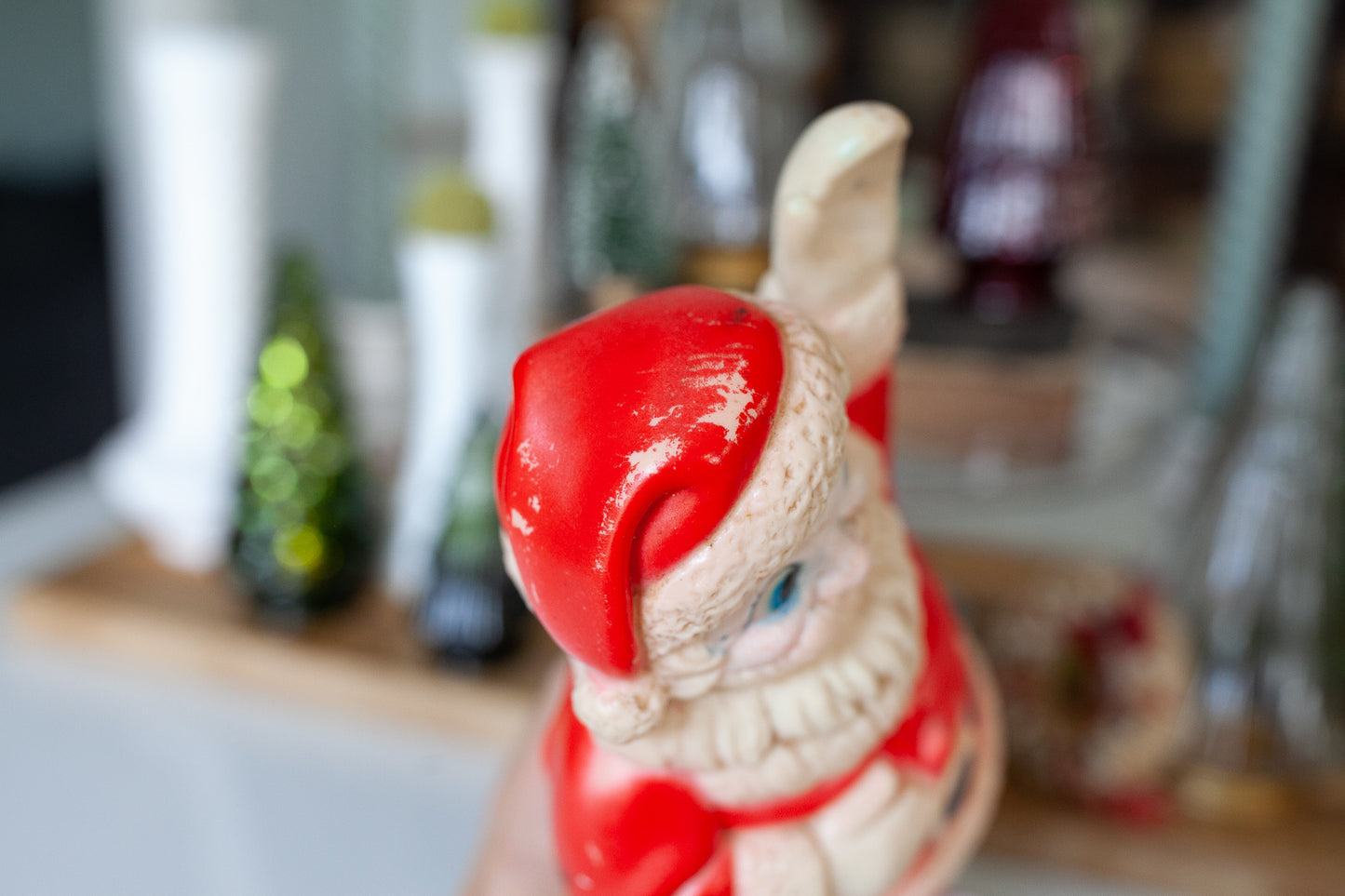 Vintage Santa -Santa Claus -Sanitoy Squeaky Toy