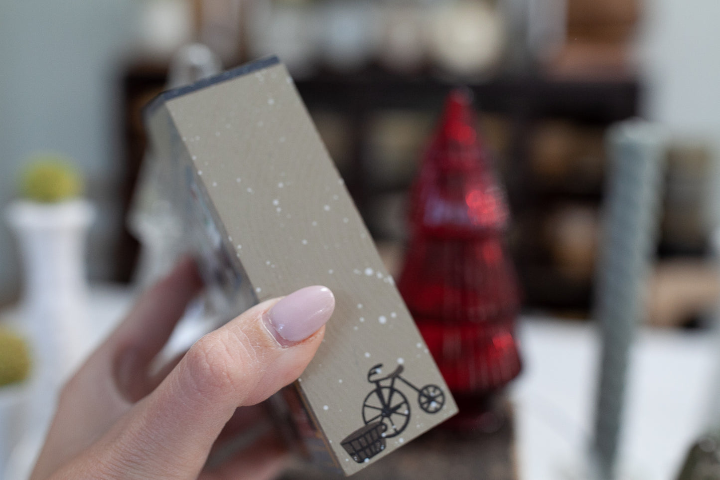 Antique Shop -Christmas Shop - Christmas Village -Little House