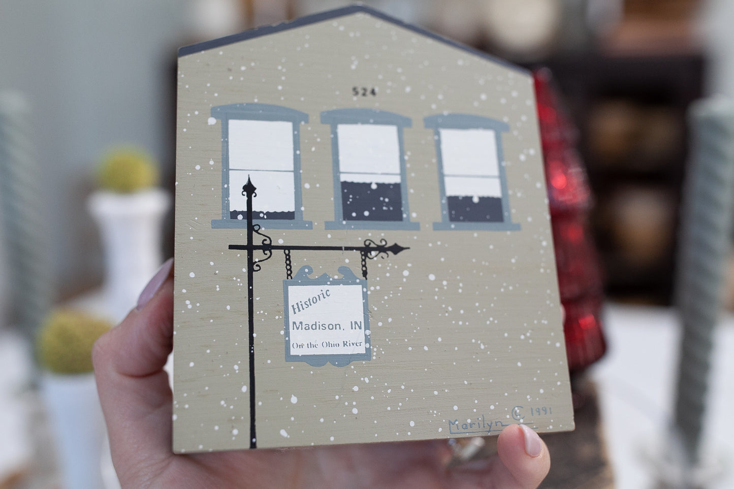 Antique Shop -Christmas Shop - Christmas Village -Little House