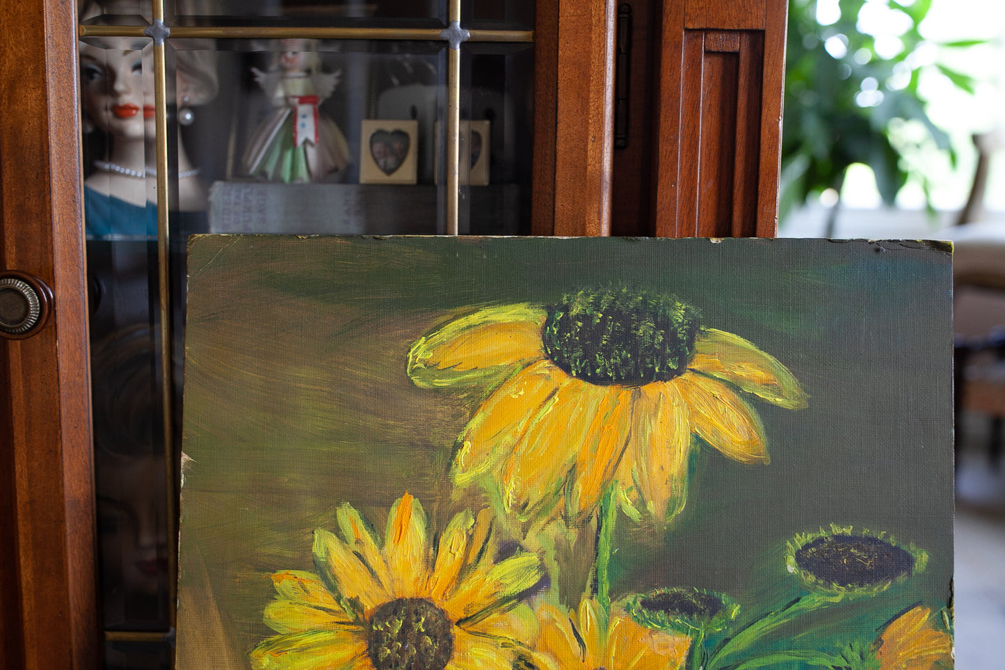 Vintage Floral - Flowers - Flower Art- Sunflowers