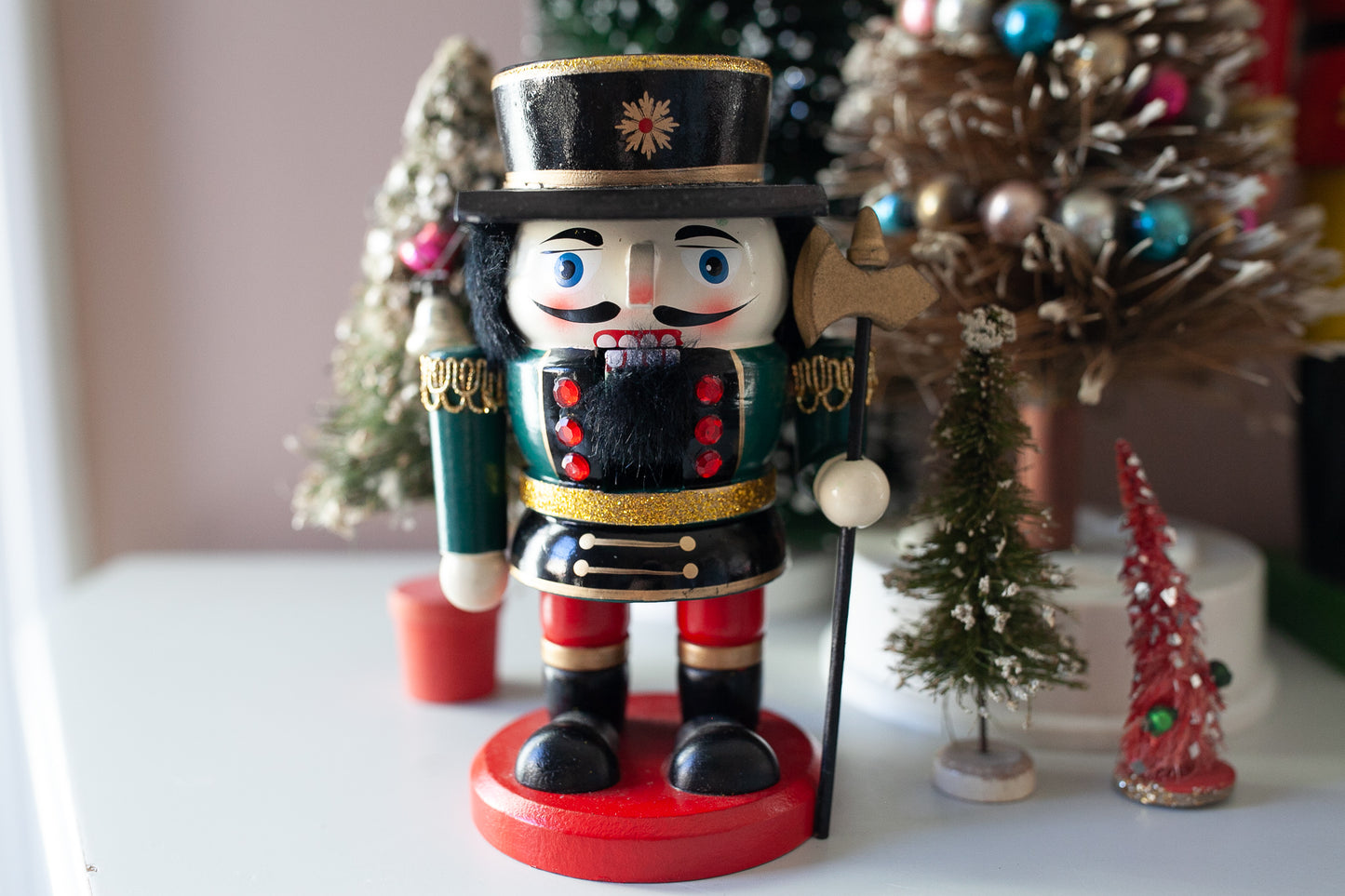 Vintage Wooden Nutcracker- Nutcracker