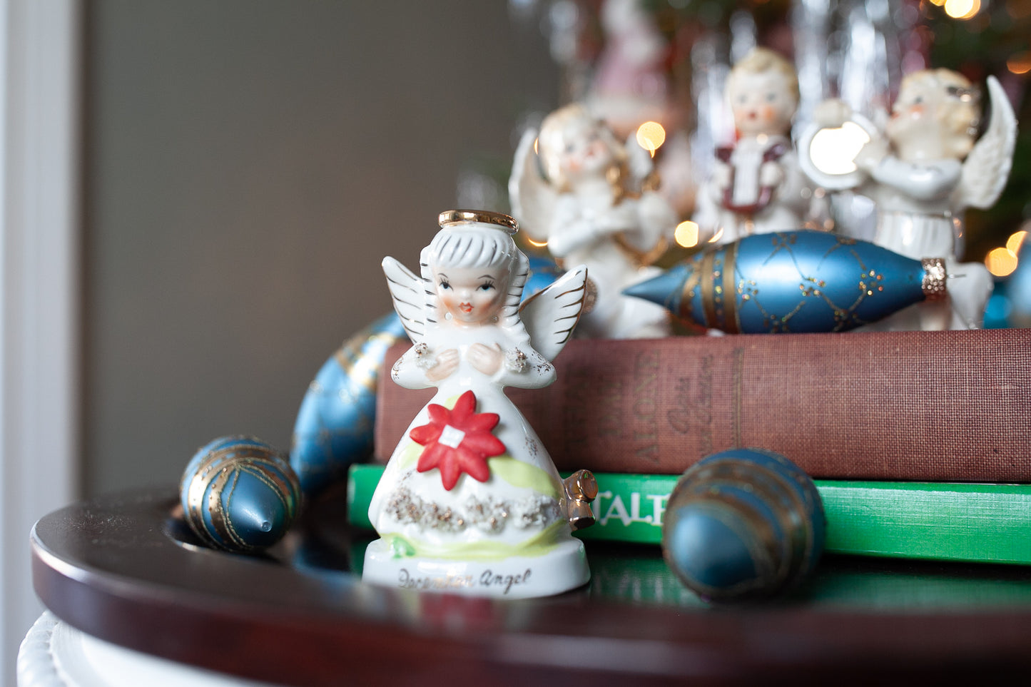 Vintage Angel - December Angel -Napcoware Angel
