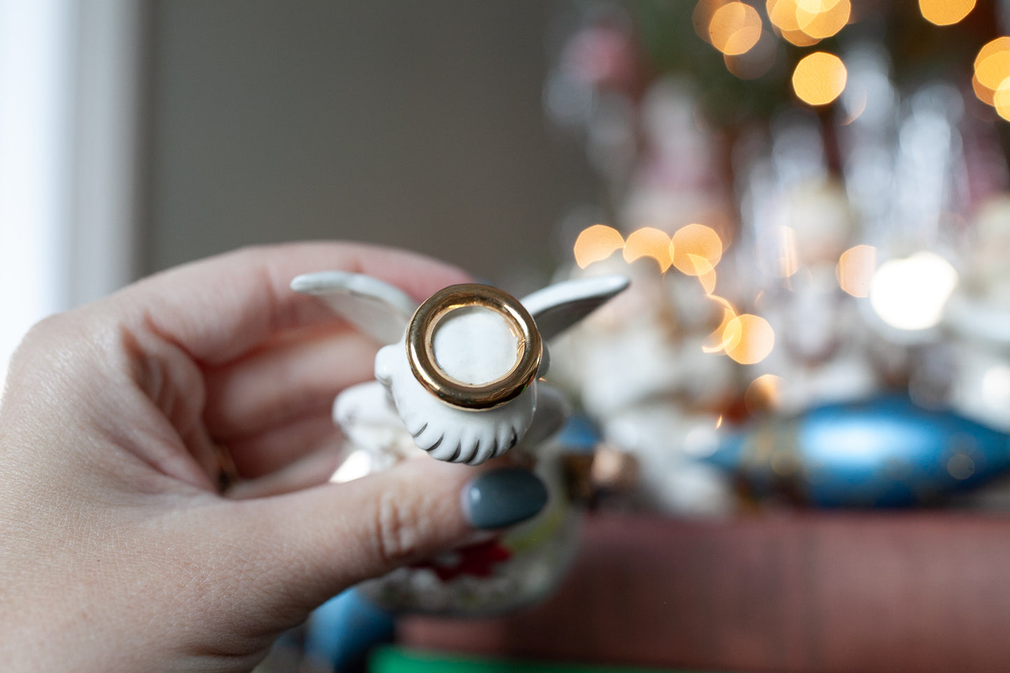 Vintage Angel - December Angel -Napcoware Angel