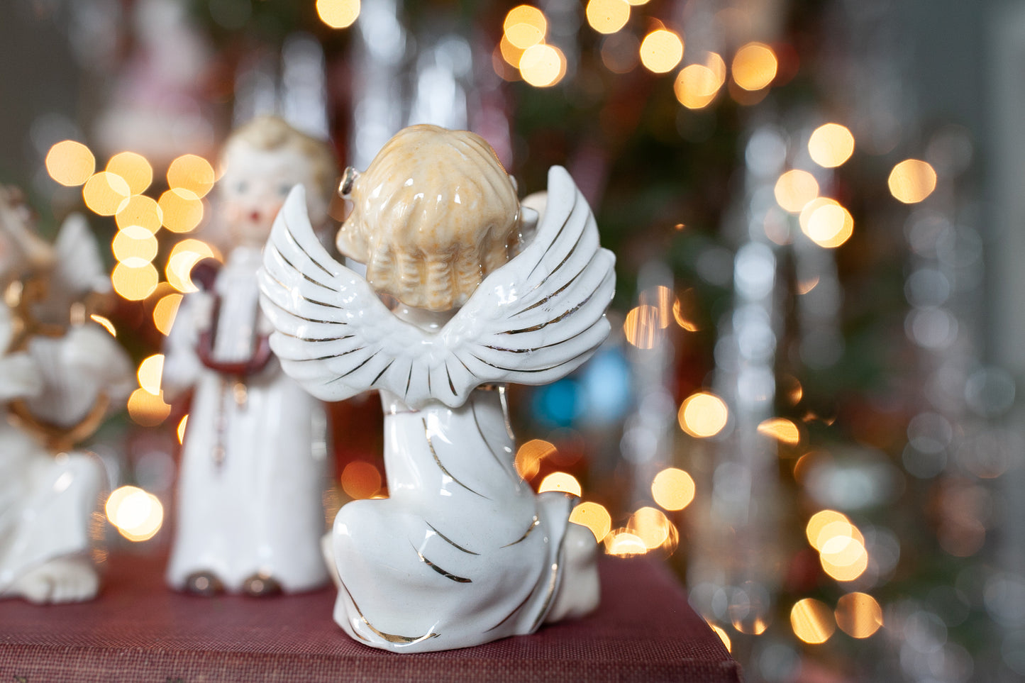 Angel Trio - Musical Angels -Christmas Angels - Vintage Angel - Vintage Christmas