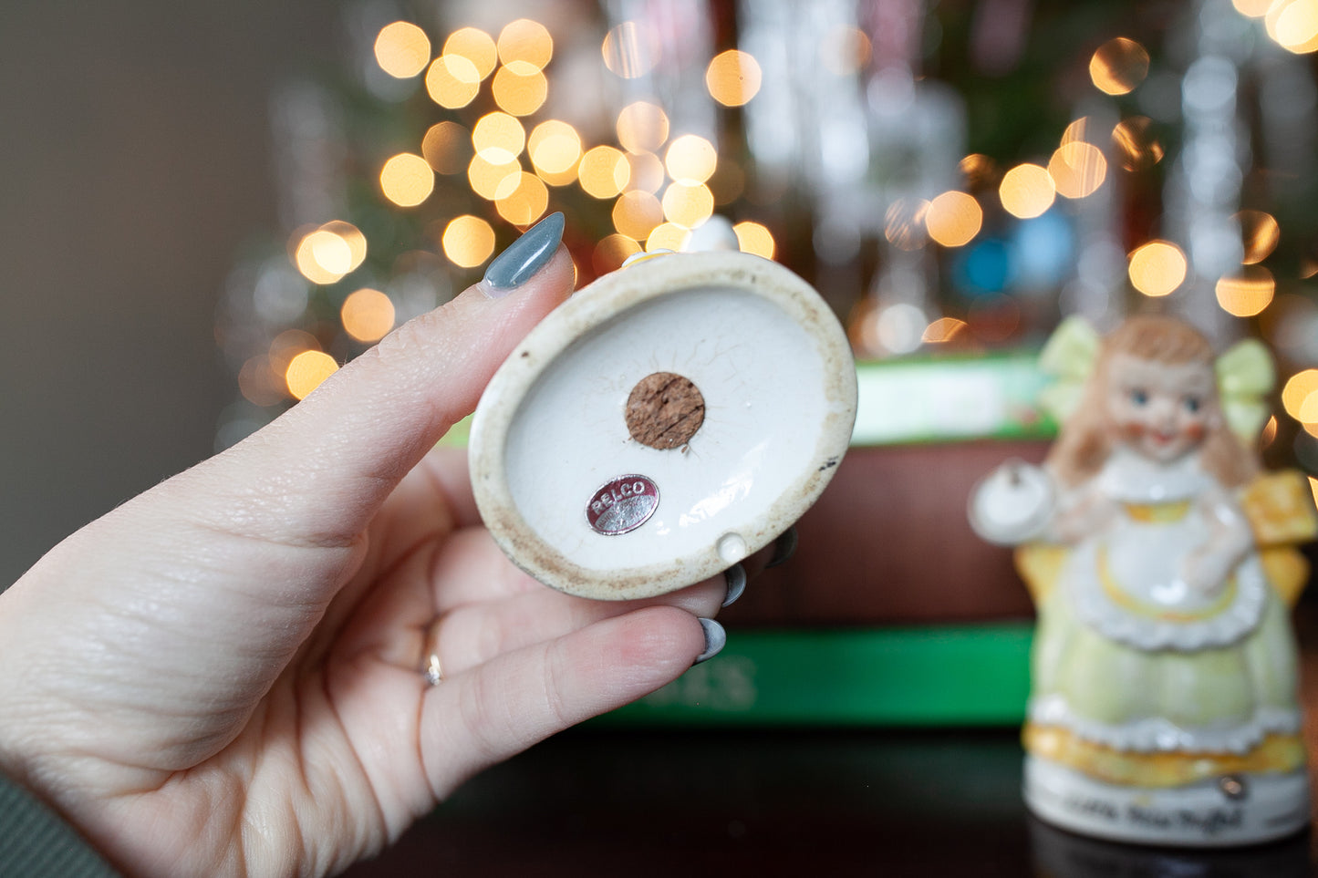 Vintage Relco Little Miss Muffet Salt and Pepper Shakers - Vintage Salt and Pepper shakers