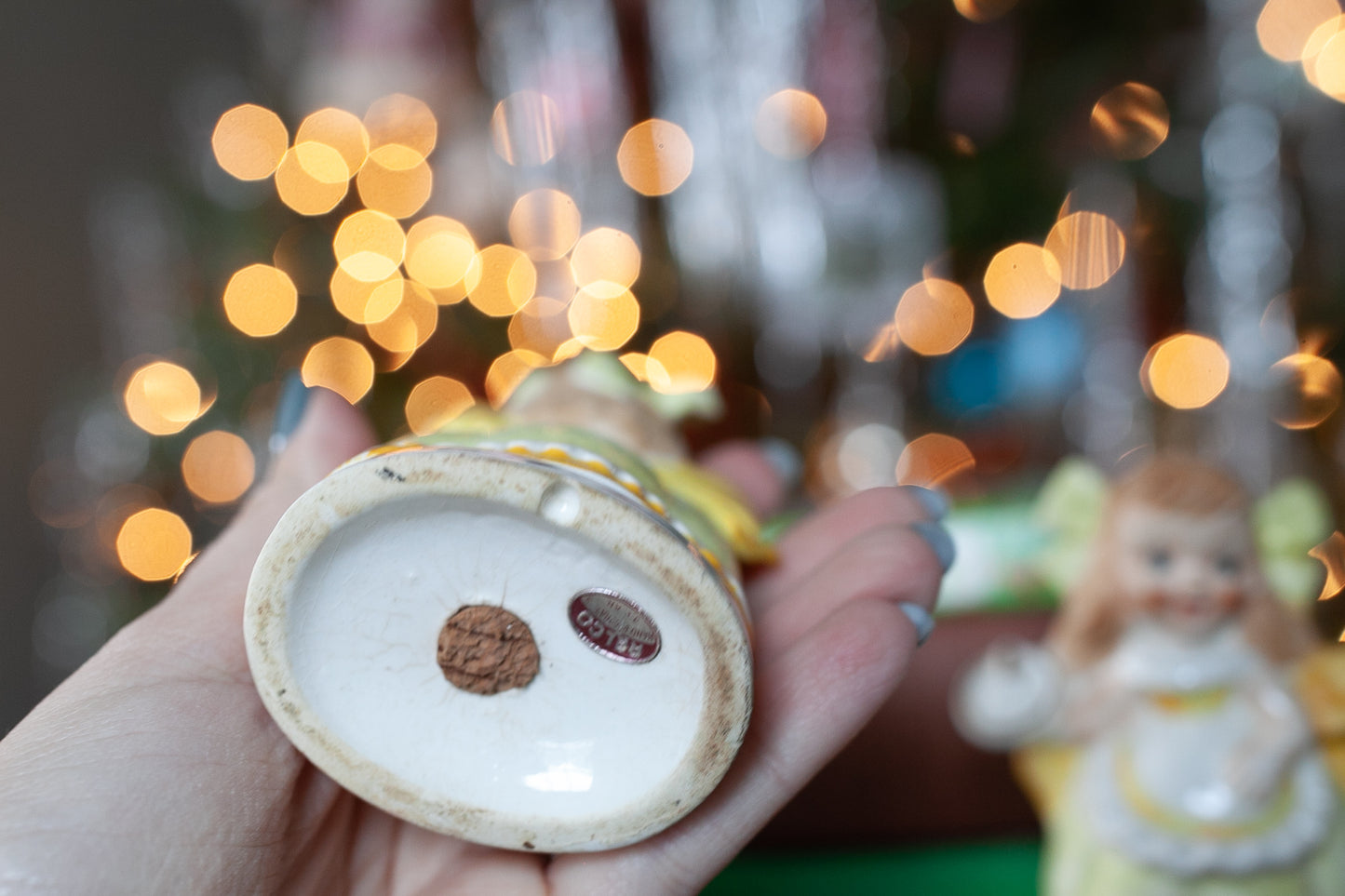 Vintage Relco Little Miss Muffet Salt and Pepper Shakers - Vintage Salt and Pepper shakers