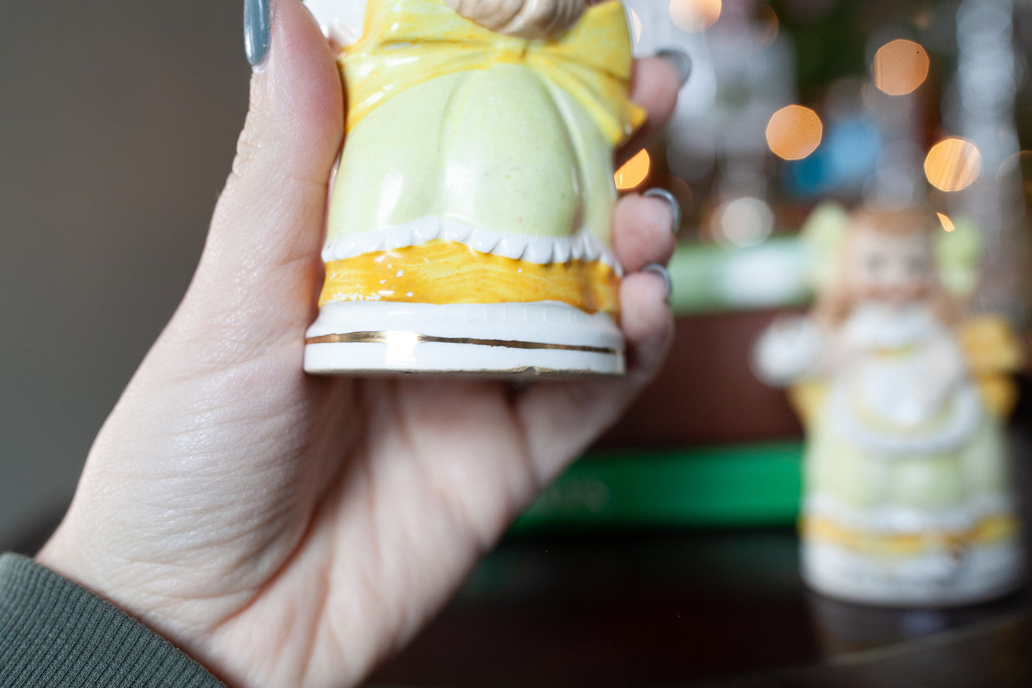 Vintage Relco Little Miss Muffet Salt and Pepper Shakers - Vintage Salt and Pepper shakers