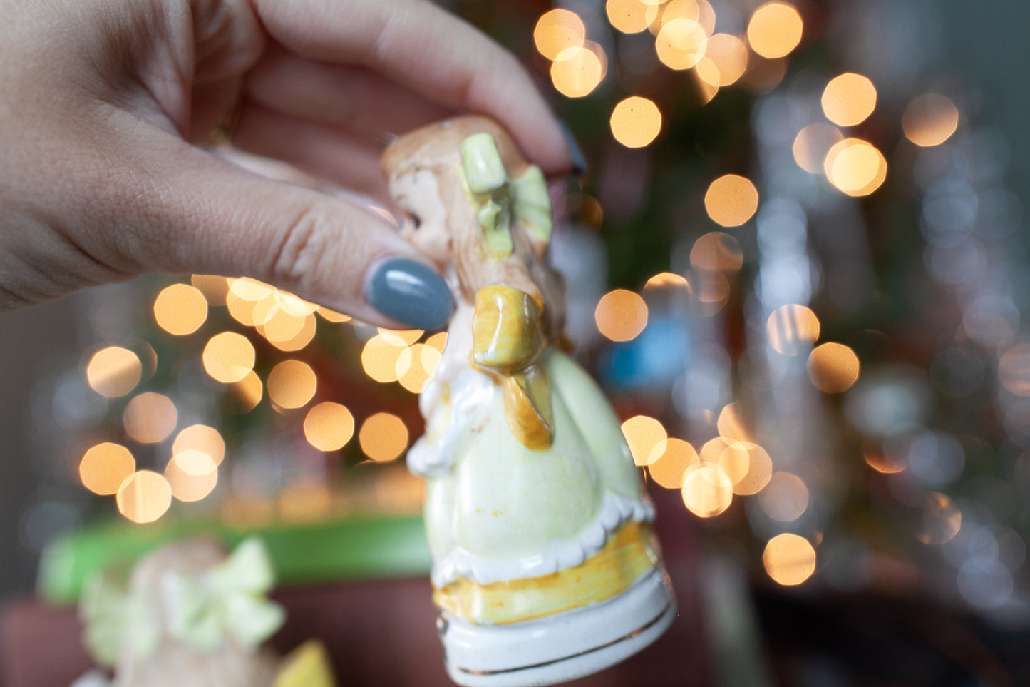 Vintage Relco Little Miss Muffet Salt and Pepper Shakers - Vintage Salt and Pepper shakers