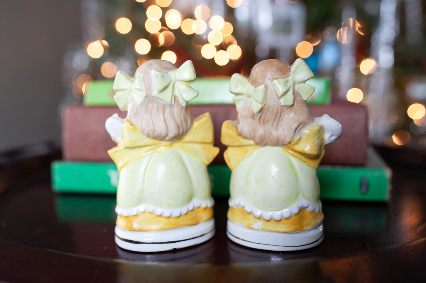 Vintage Relco Little Miss Muffet Salt and Pepper Shakers - Vintage Salt and Pepper shakers