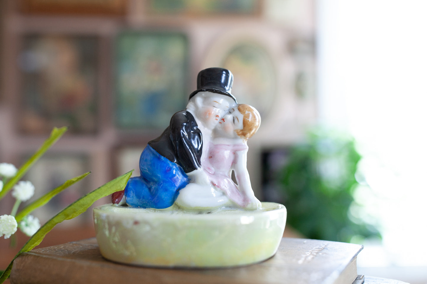 Vintage Trinket Tray - Ashtray -Made in Japan - Lusterware