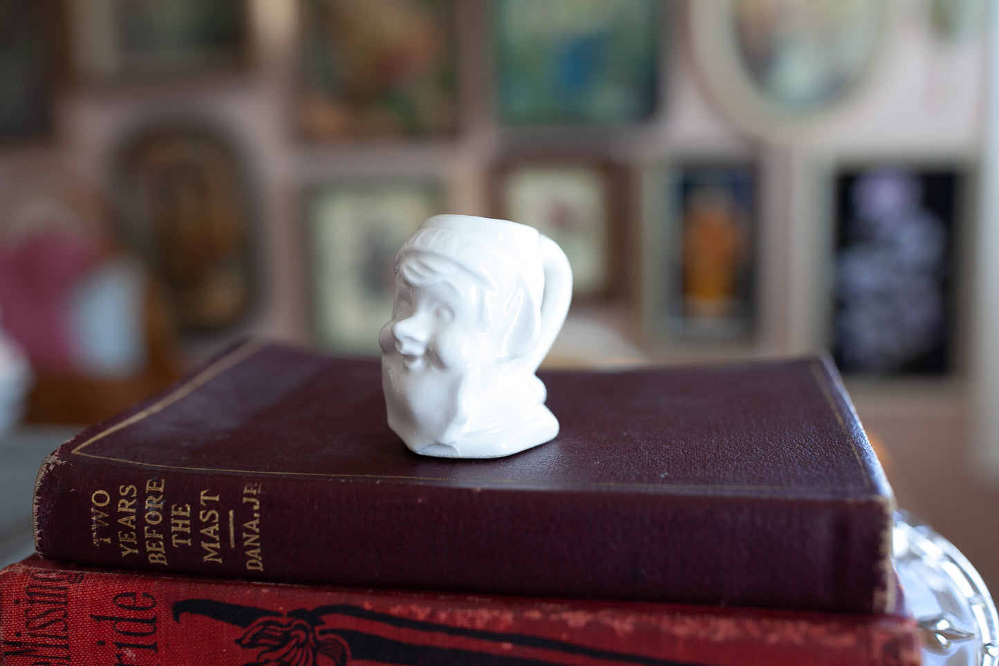 Vintage Elf Mug - Tiny Mug -Gnome