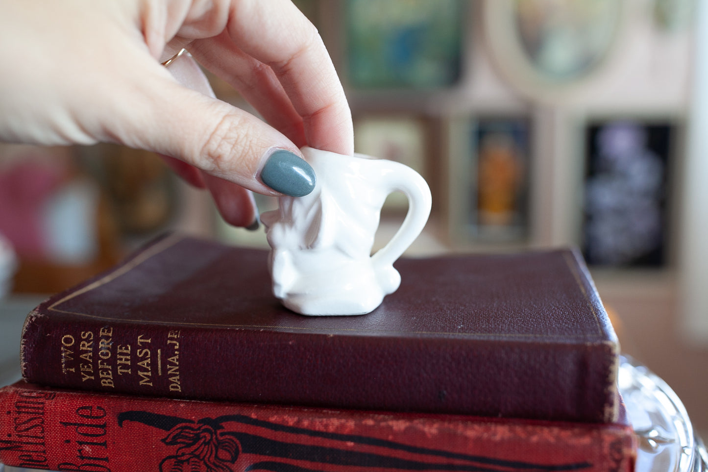 Vintage Elf Mug - Tiny Mug -Gnome