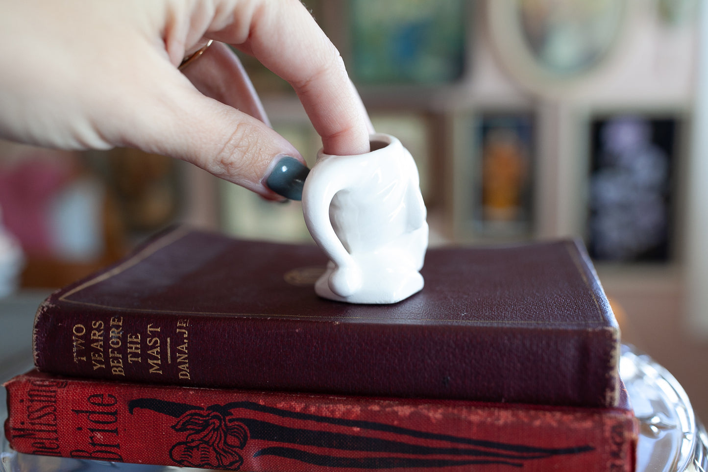 Vintage Elf Mug - Tiny Mug -Gnome