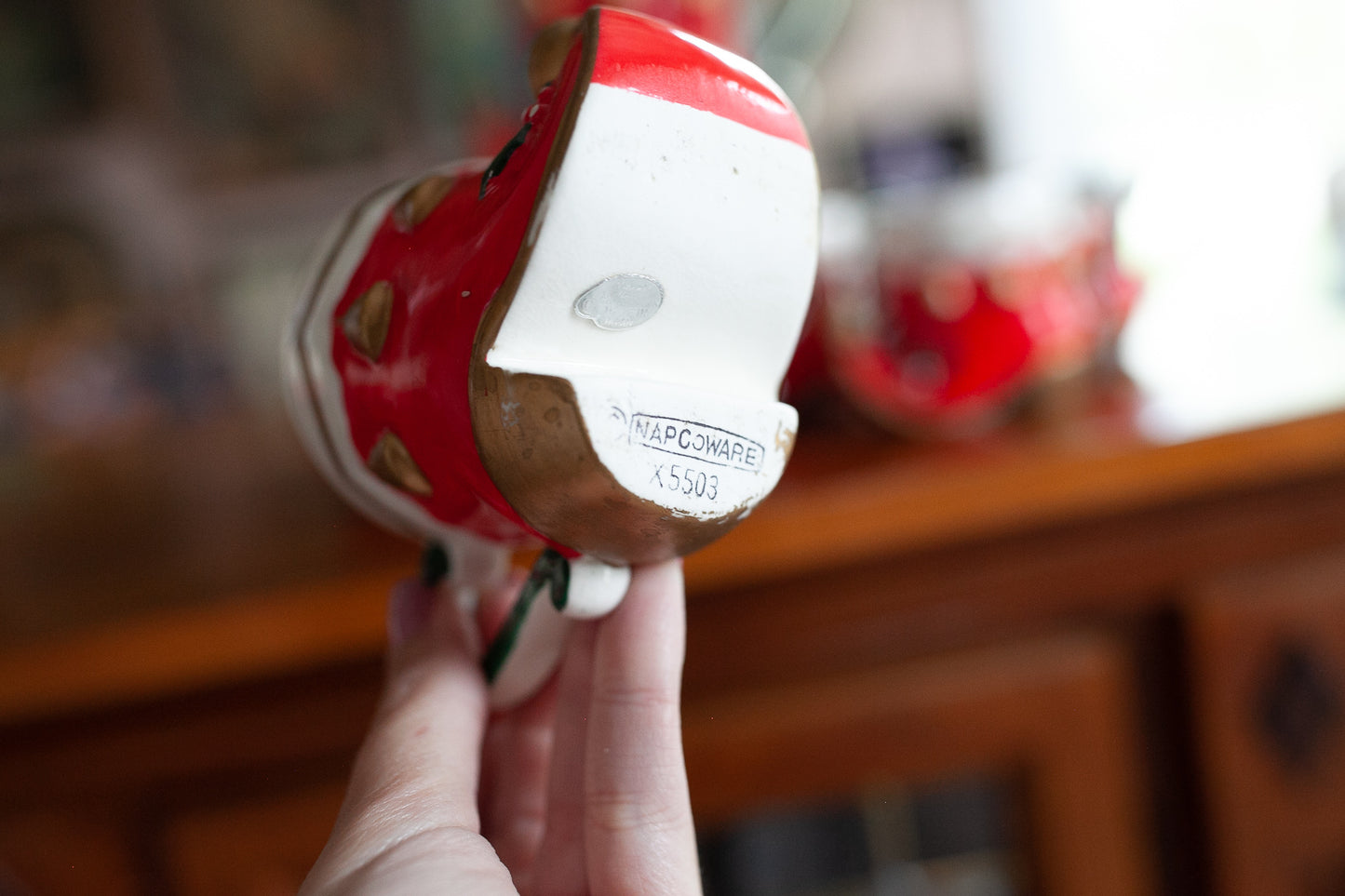 Christmas Mug Set - Vintage Mugs- Elf Shoes - Christmas Mugs- Elf Boots