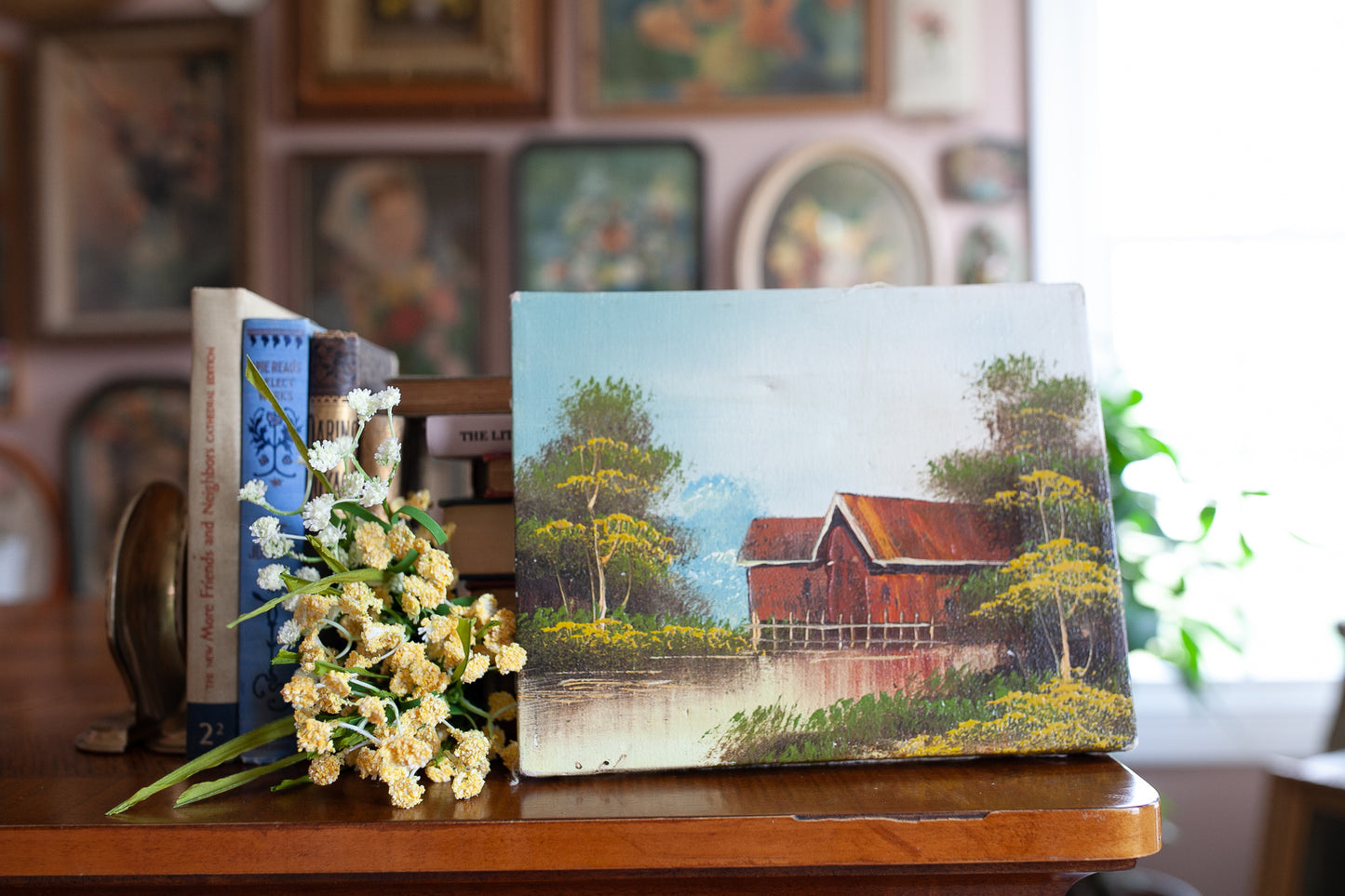 Vintage Farm Art - Barn Art - Vintage Canvas Art