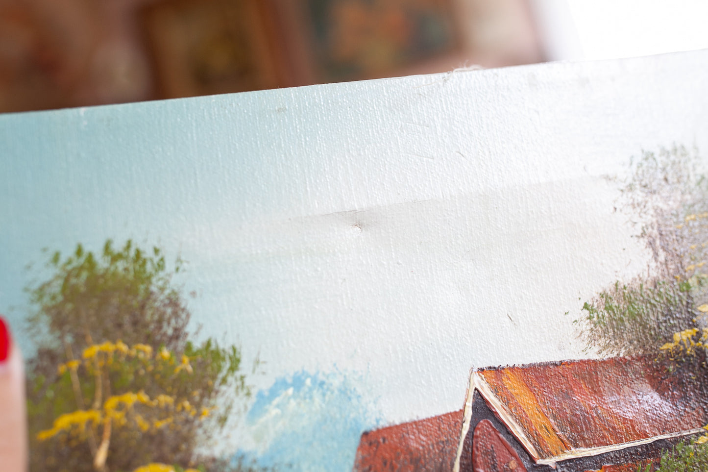 Vintage Farm Art - Barn Art - Vintage Canvas Art