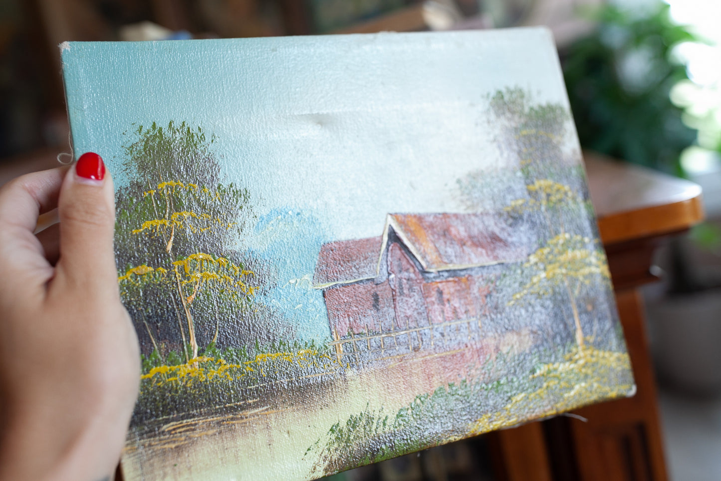 Vintage Farm Art - Barn Art - Vintage Canvas Art