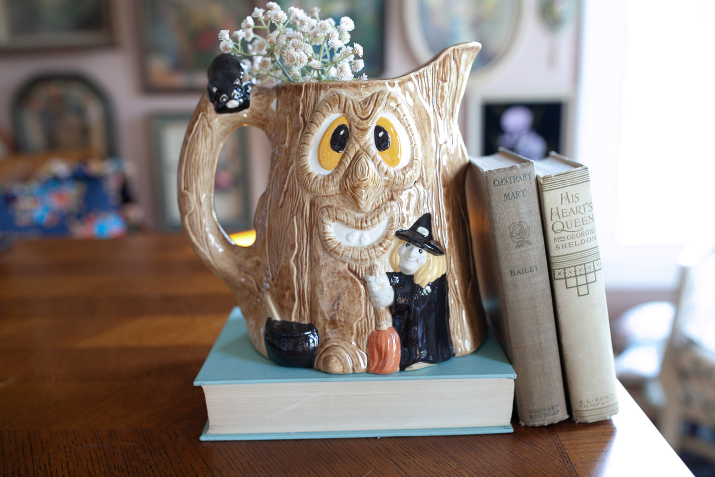 Vintage Halloween Pitcher -Halloween Decor