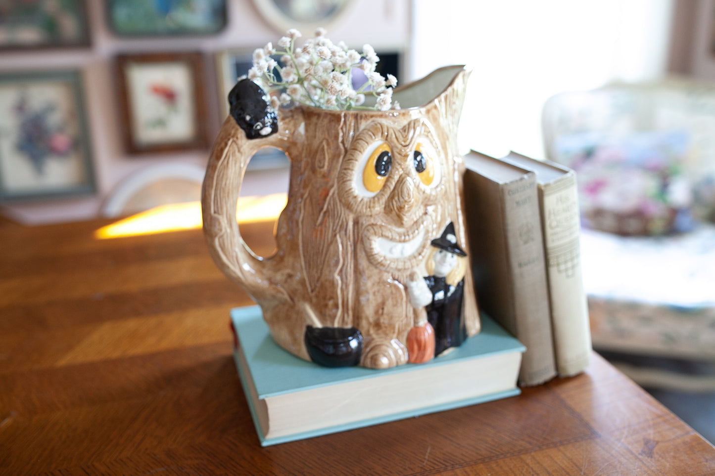 Vintage Halloween Pitcher -Halloween Decor