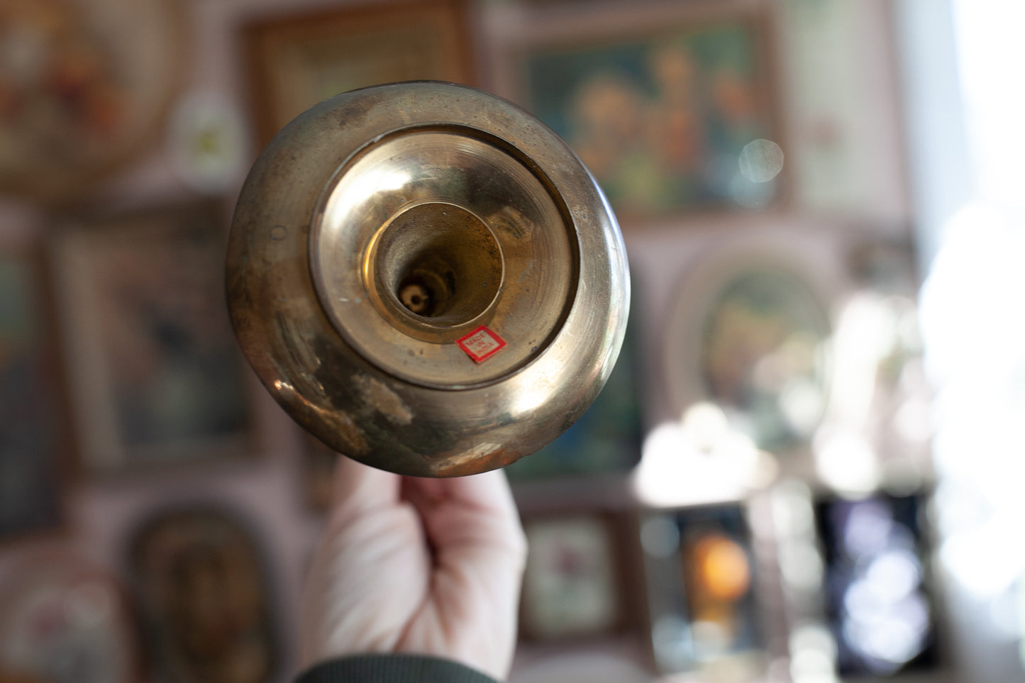 Vintage Brass Candlesticks