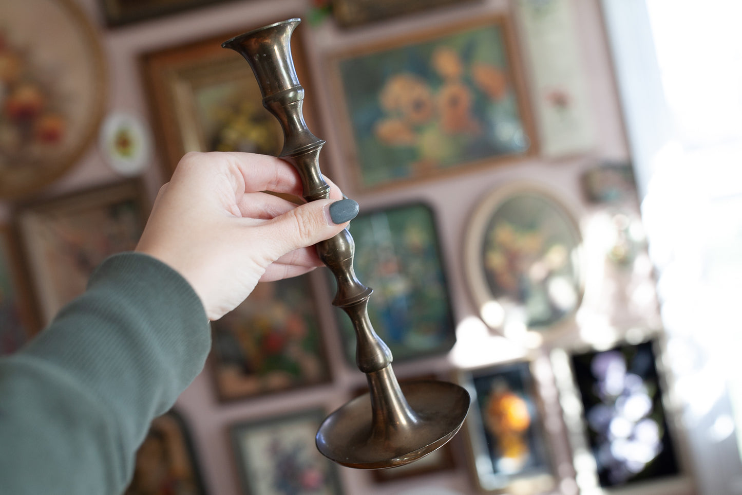 Vintage Brass Candlesticks