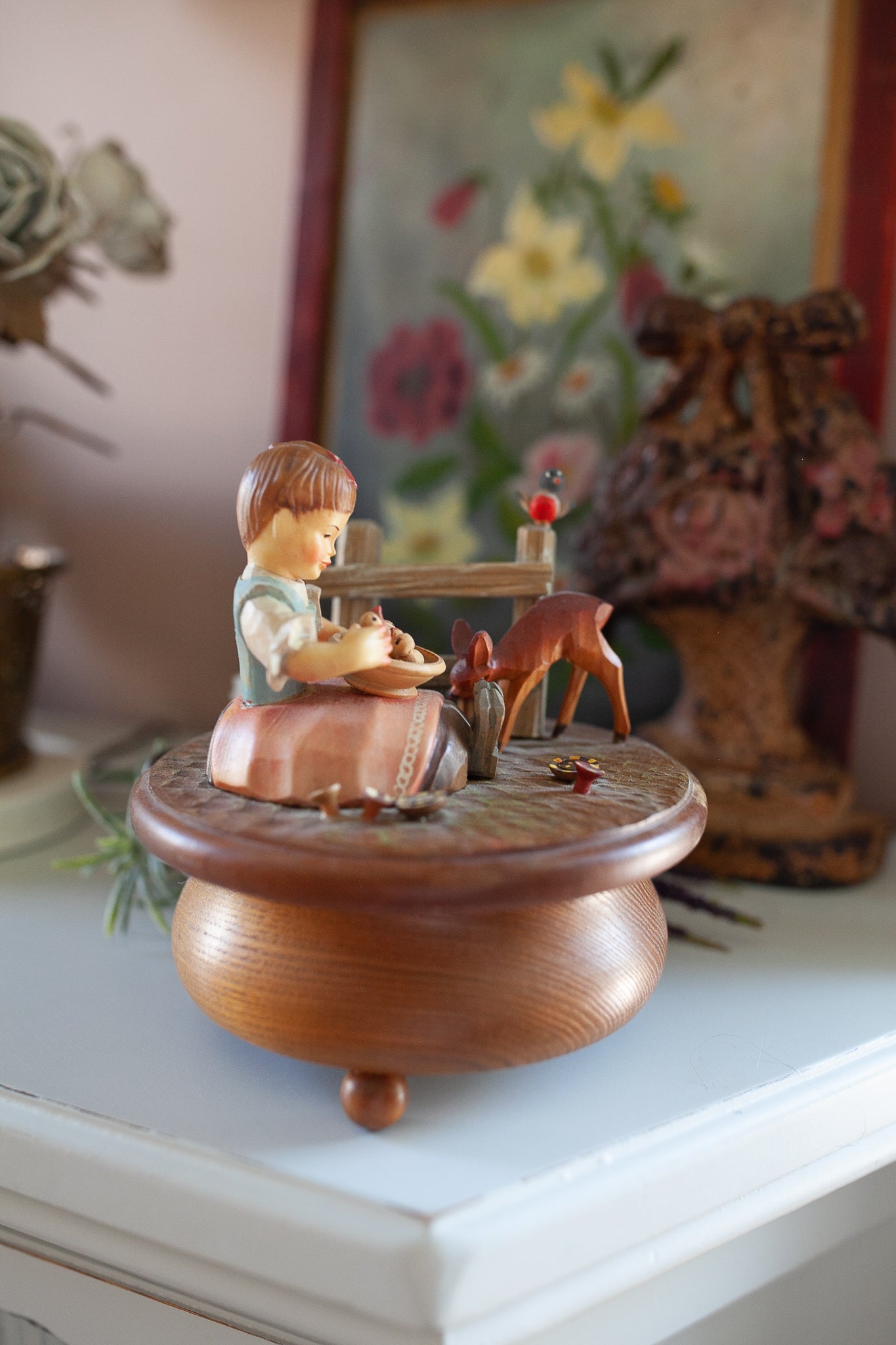 Vintage on sale Anri music box