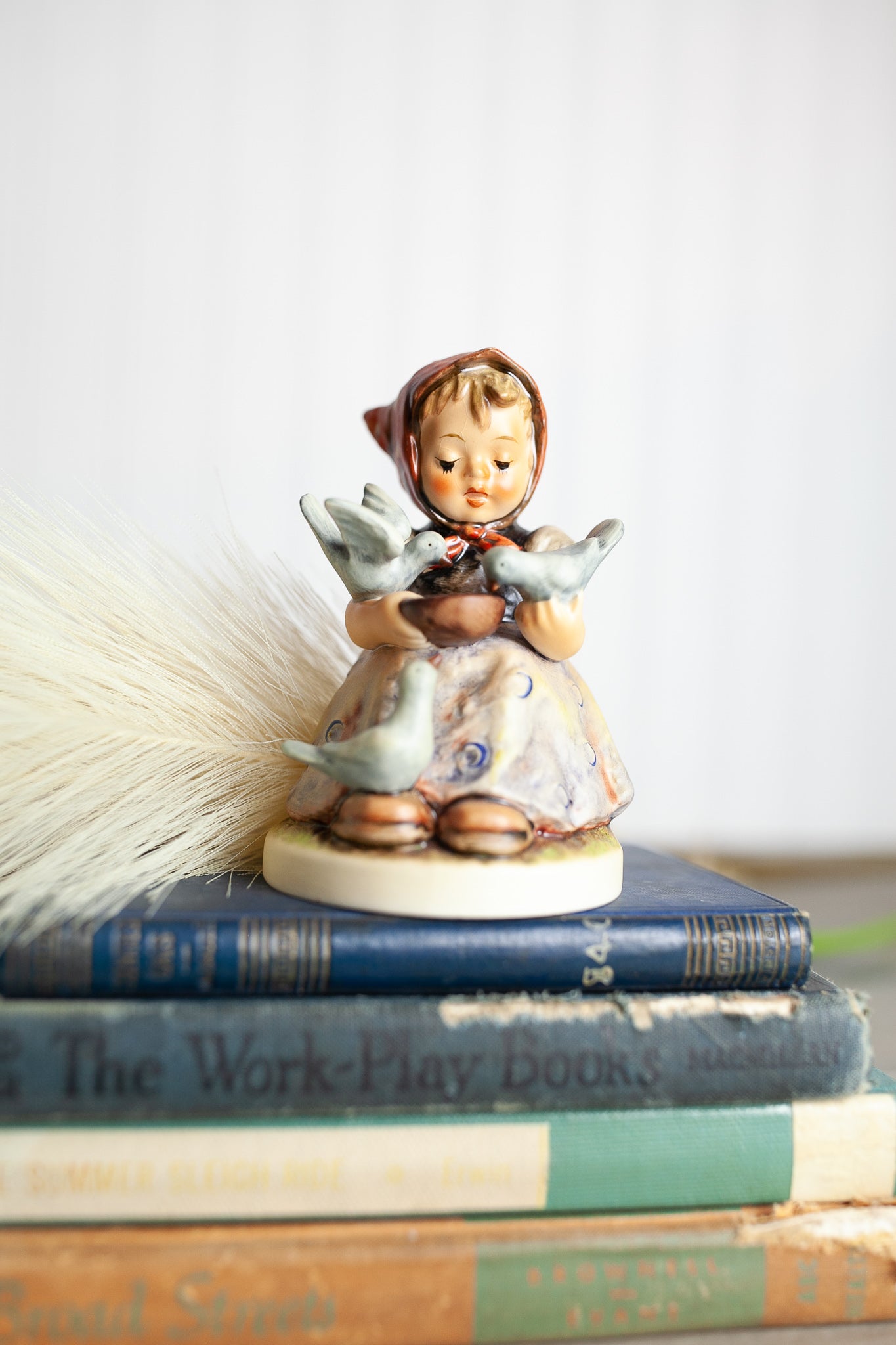 Hummel Goebel figurine, Cinderella, #342 Figurine, collectible Figurine, Bird lover