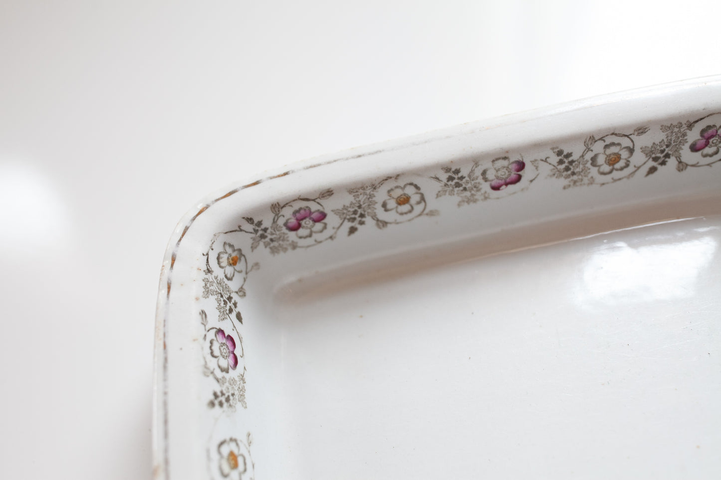 Ironstone Dish -Powell Bishop England