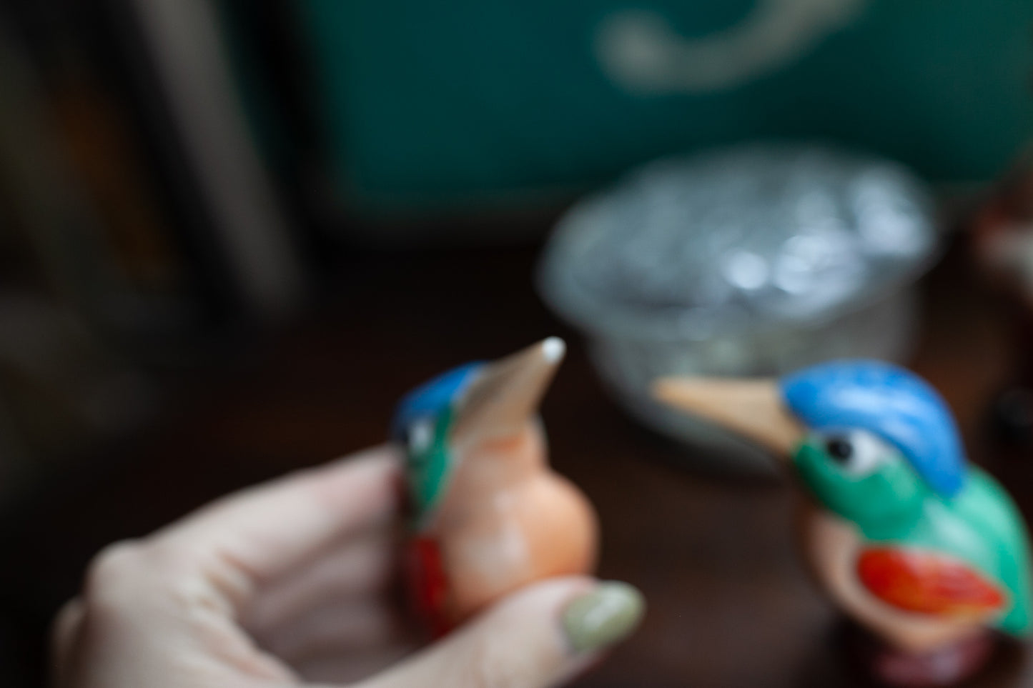 Vintage Salt and Pepper Shakers- Bird Salt and Pepper