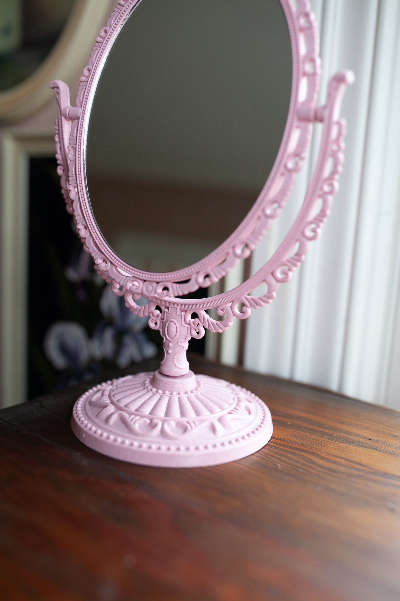 Pink Mirror - Plastic mirror -Vanity Mirror