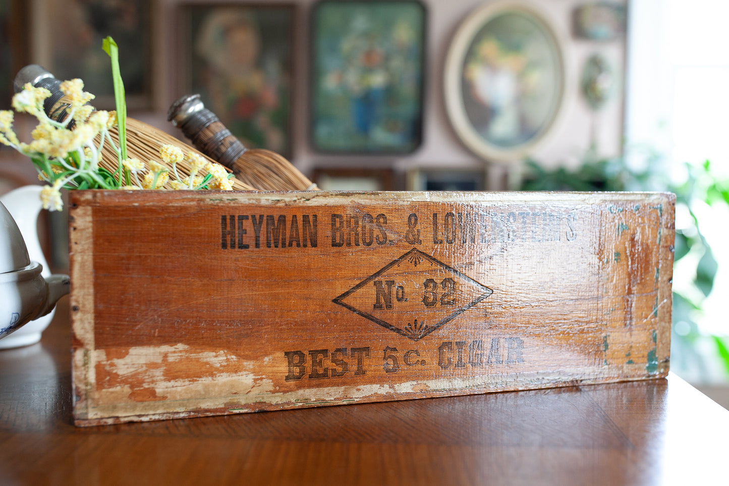 Cigar Box- Heyman Bros & Lowenstein's Best 5c Cigar