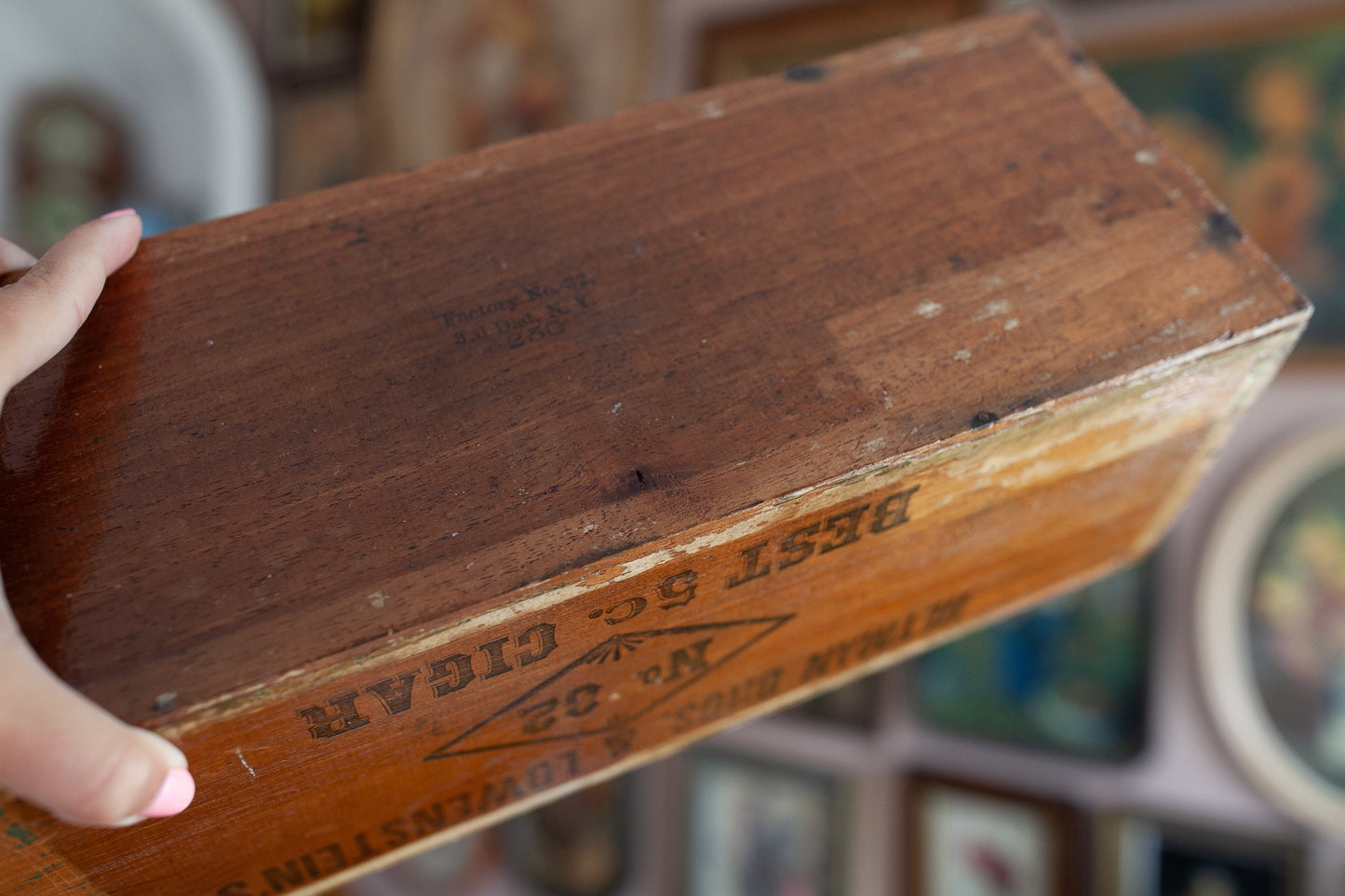 Cigar Box- Heyman Bros & Lowenstein's Best 5c Cigar