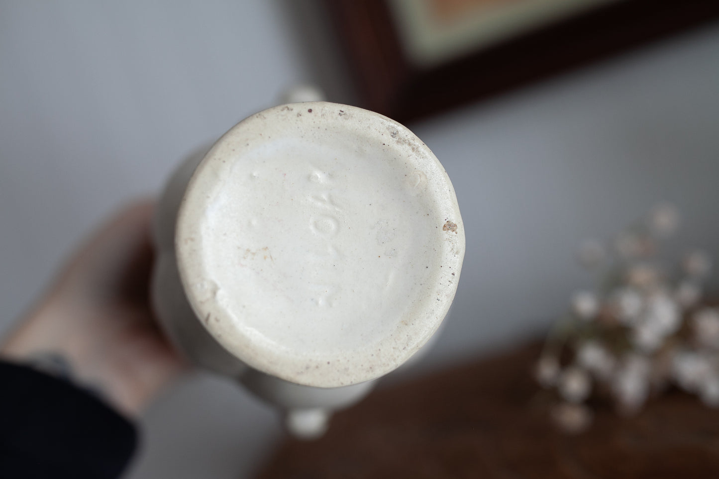 Vintage Pottery - Pink Pottery- Niloak Pottery Winged Victory Vase