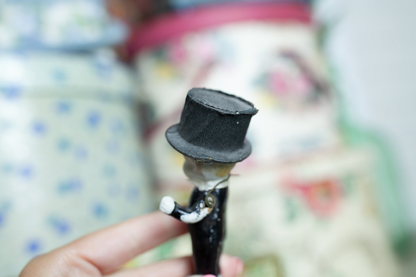 Bisque Bride and Groom - All Bisque Doll - Frozen Charlotte