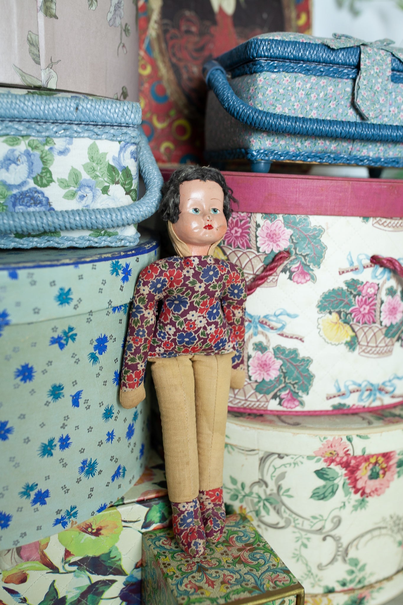 Polish Doll - Fabric Doll with Mask Face