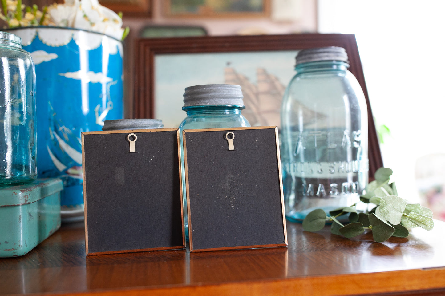 Vintage Silhouette- Nautical Silhouette