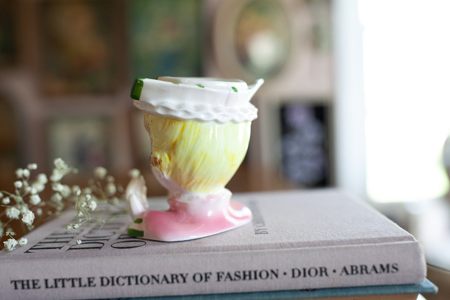Vintage Lady Head Vase - Mini Head Vase