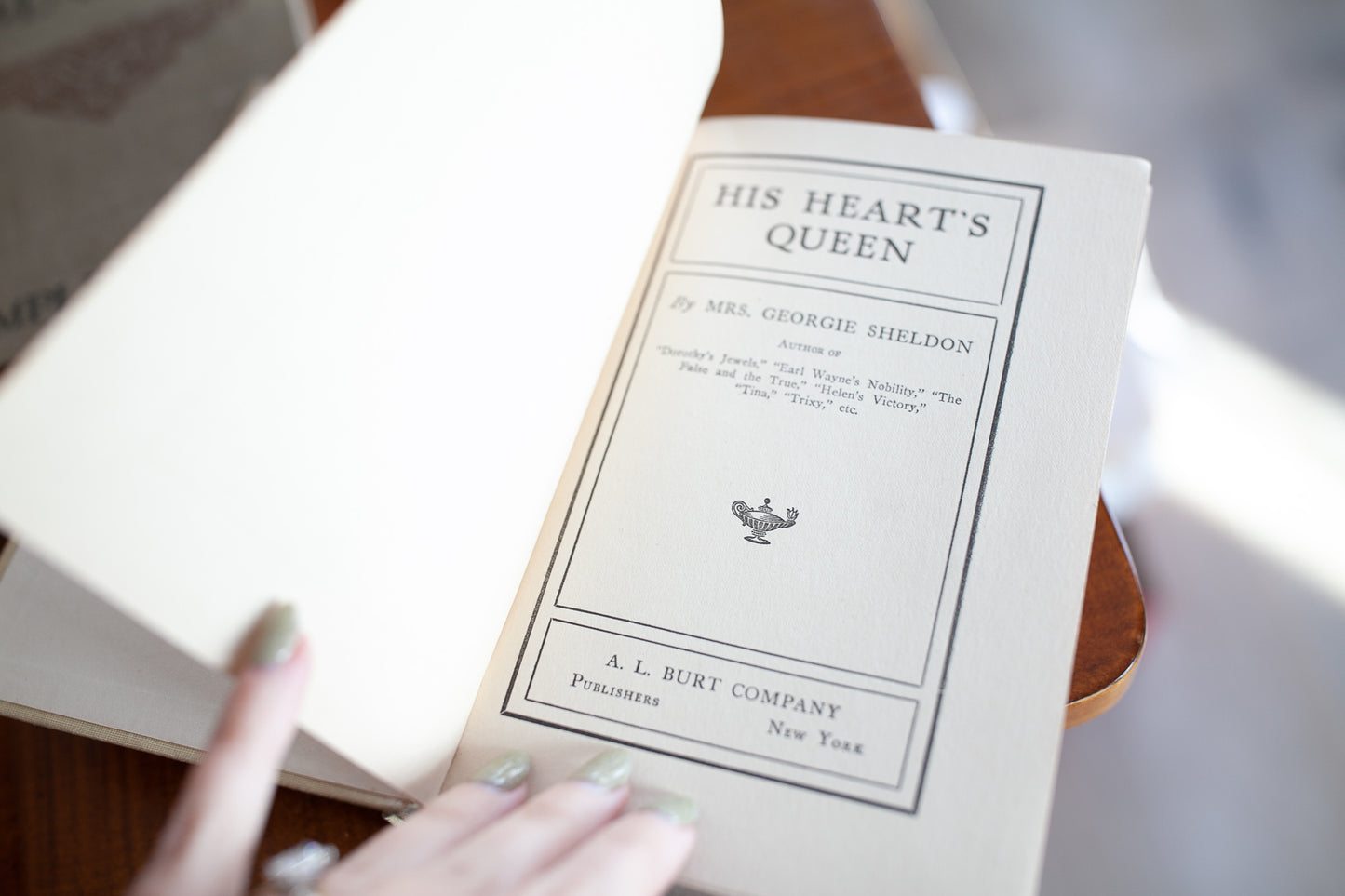 Antique Stack of books - 3 Books -Antique Book