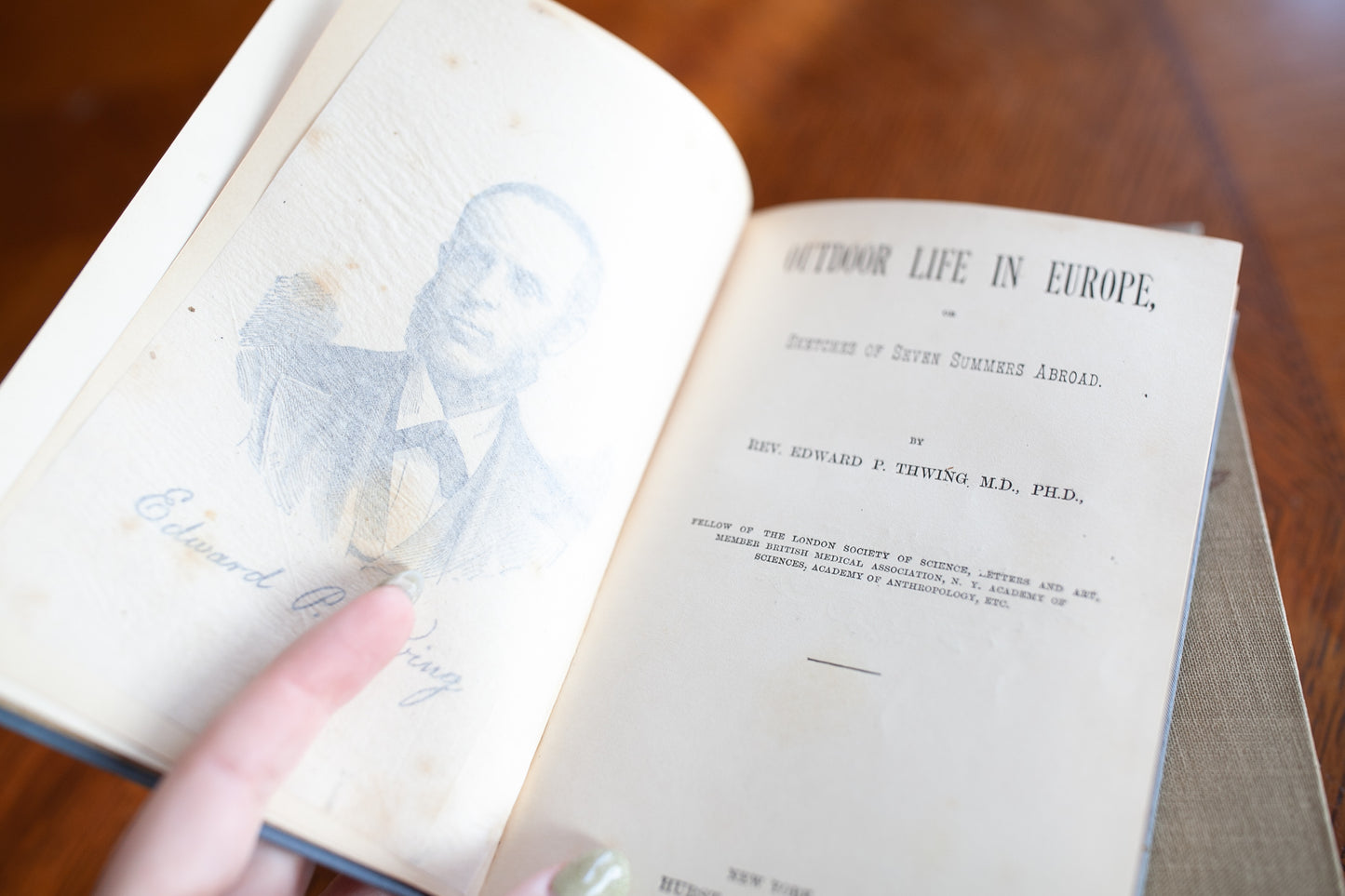 Antique Stack of books - 3 Books -Antique Book